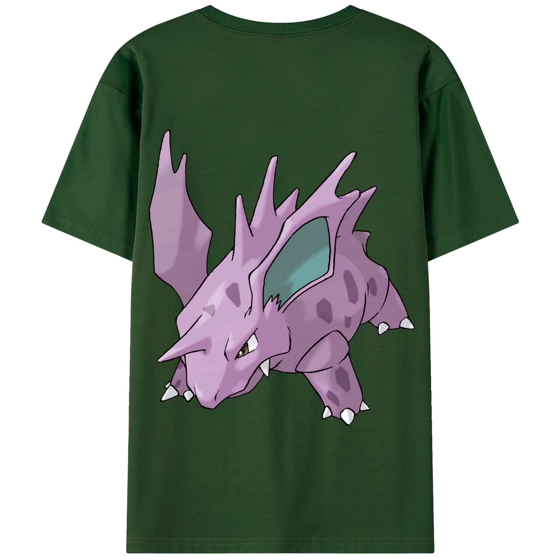 （画像用） ポケットモンスター Pokémon 綿100％半袖Tシャツ（背面プリント）